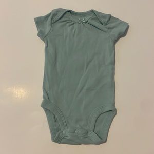 Carter’s blue onesie size 3 months.